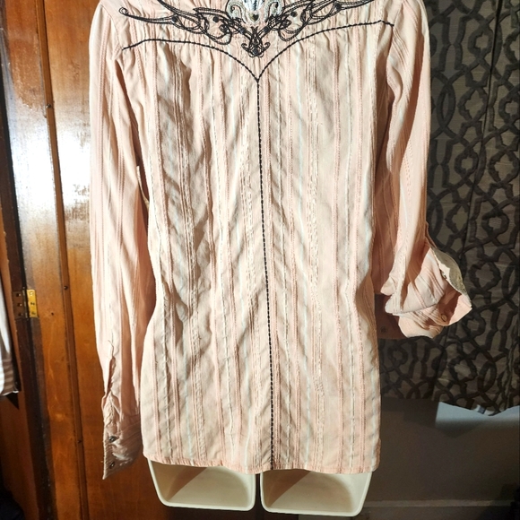 Roar Salmon Color shirt Small - Picture 3 of 7